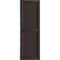 Ekena Millwork True Fit PVC, Two Board Framed Board-n-Batten Shutters, Raisin Brown, 10 3/4W x 86H, PR TFP101BF11X086TB - alternate 9